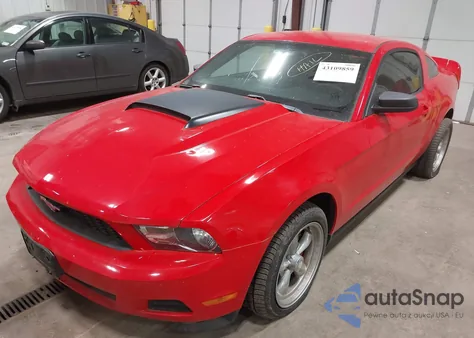 2011 Ford Mustang V6 из США, поврежденный, VIN 1ZVBP8AM9B5138868